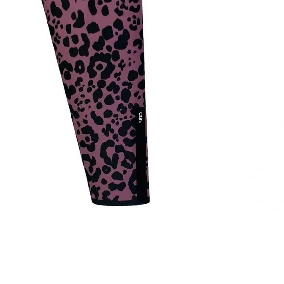Ultracor Leggings Burgundy Leopard